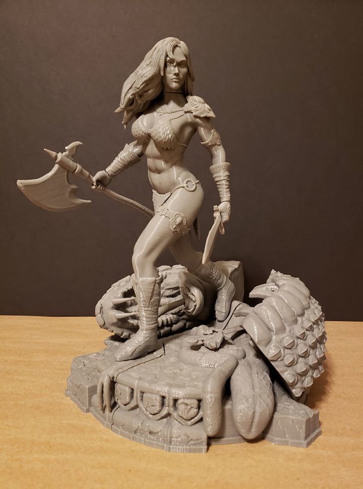 Fan Art - Red Sonja 3D print model_10