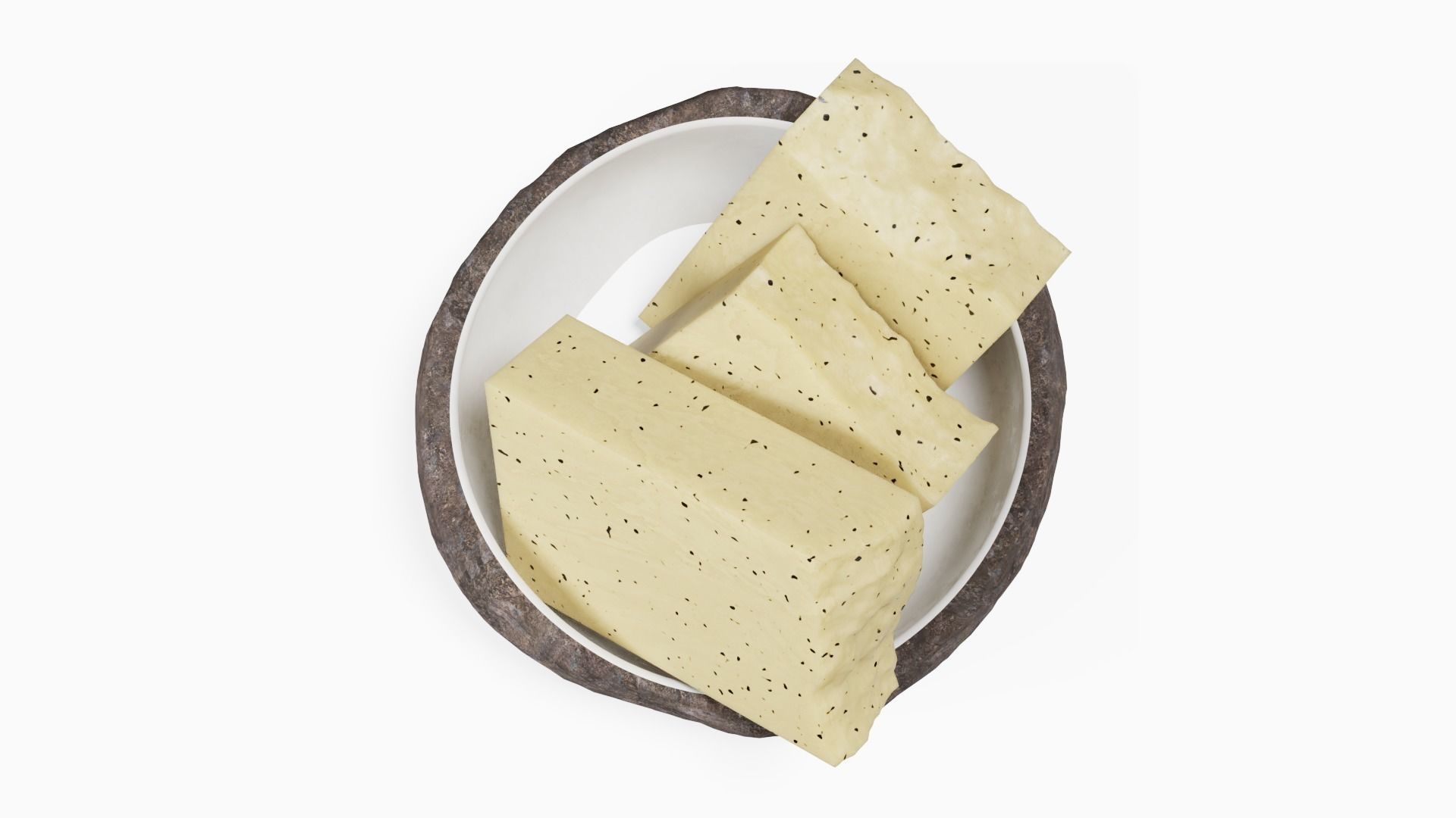 Natural Soap set 3D model_4