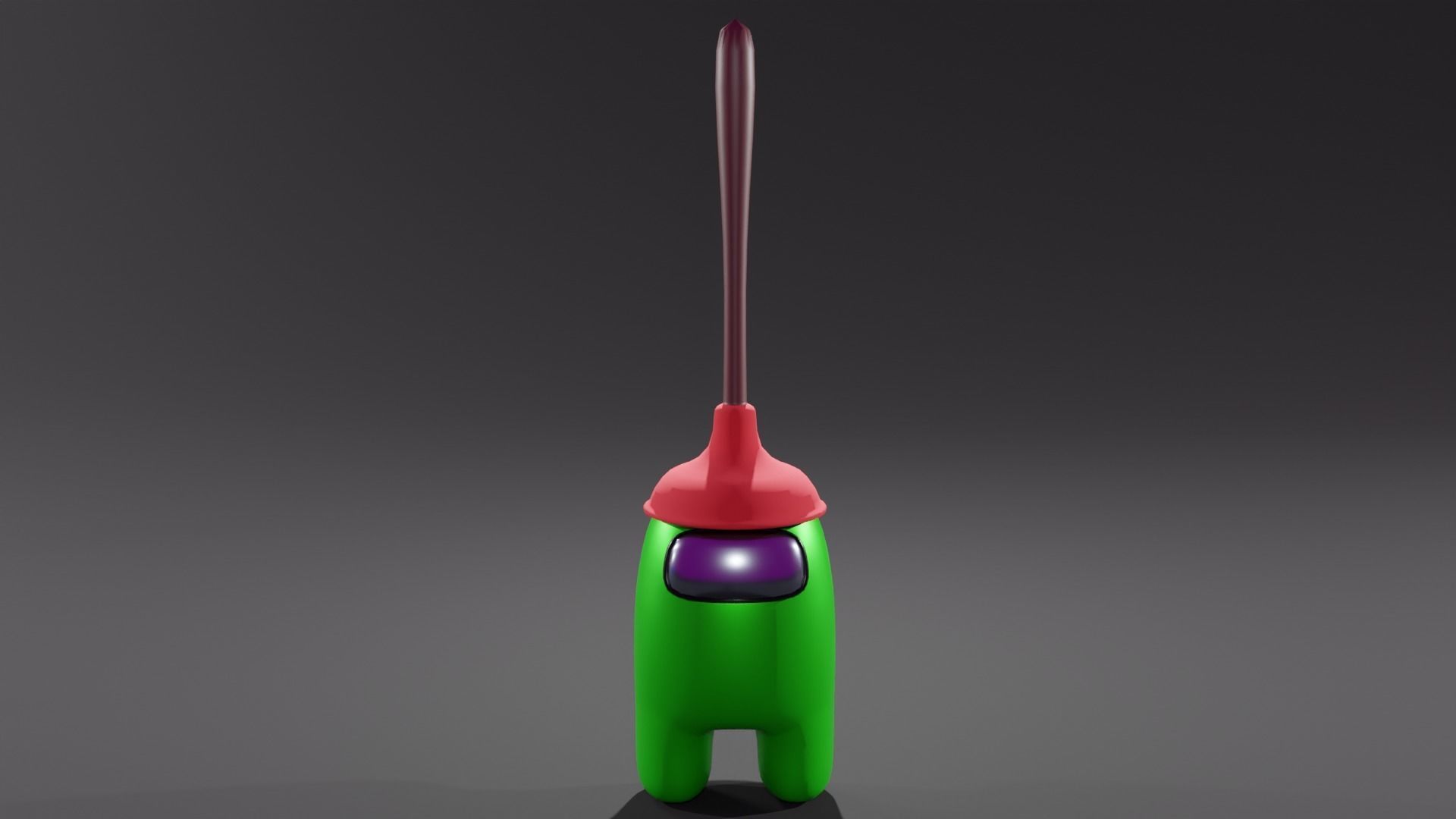 AMONG US RIGGED PACK Low-poly 3D model_7