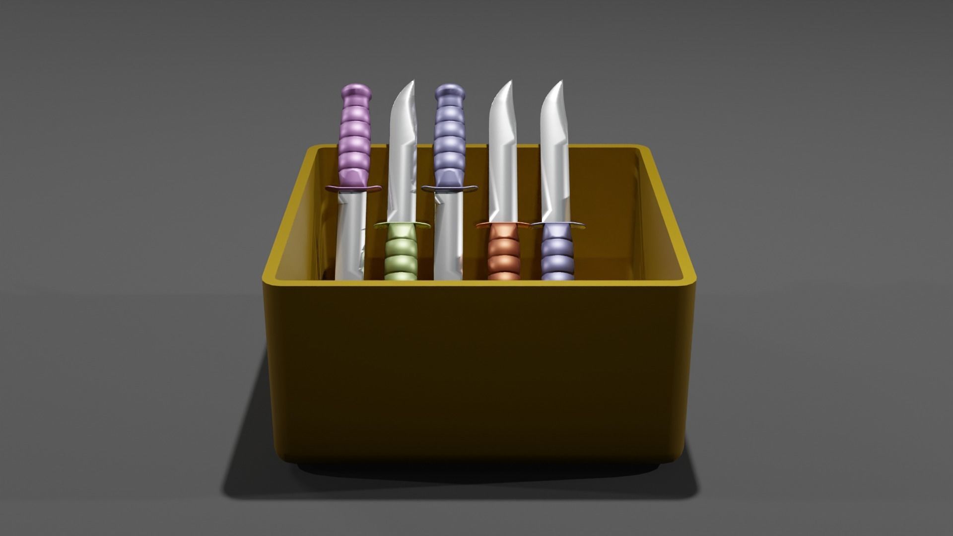 AMONG US RIGGED PACK Low-poly 3D model_15