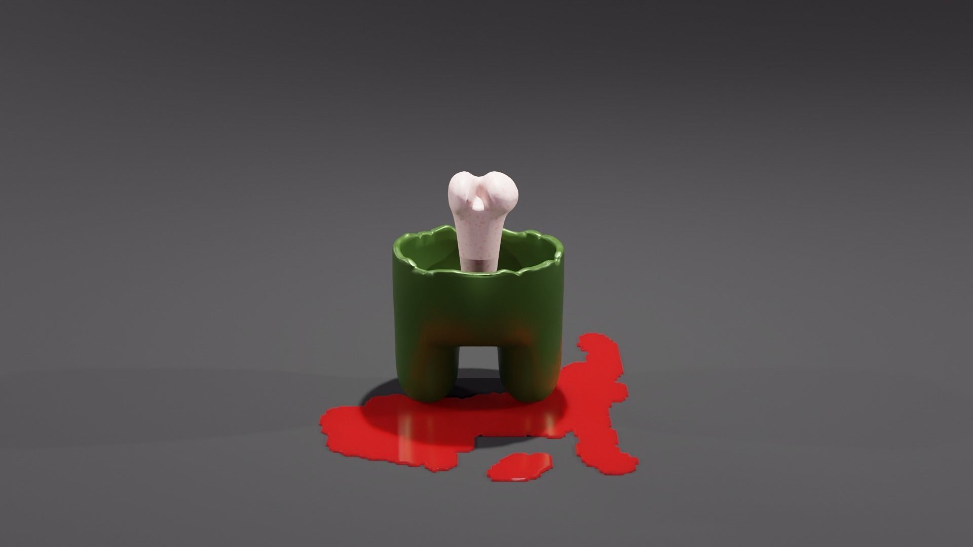 AMONG US RIGGED PACK Low-poly 3D model_4