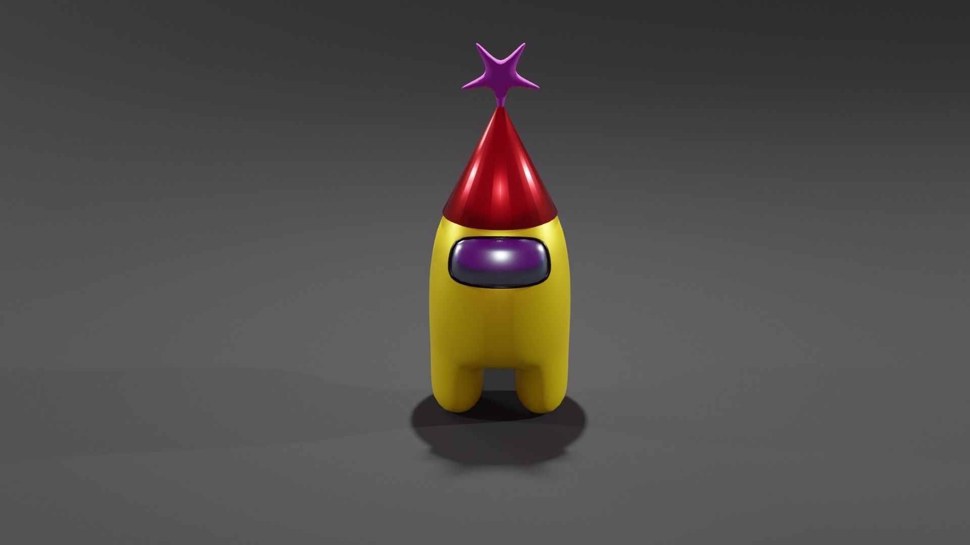 AMONG US RIGGED PACK Low-poly 3D model_3