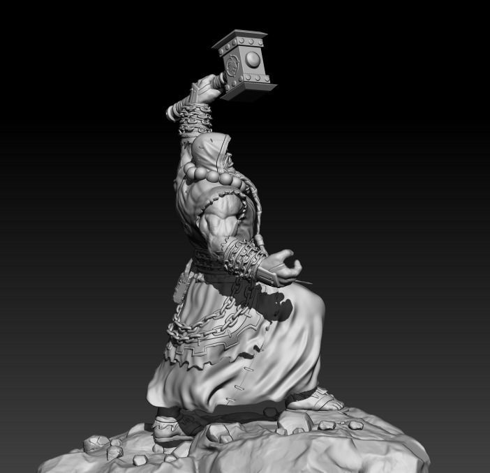 Fan Art - Thrall 3D print model_2