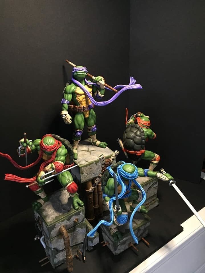 Fan Art - TMNT Diorama Set 3D print model_1