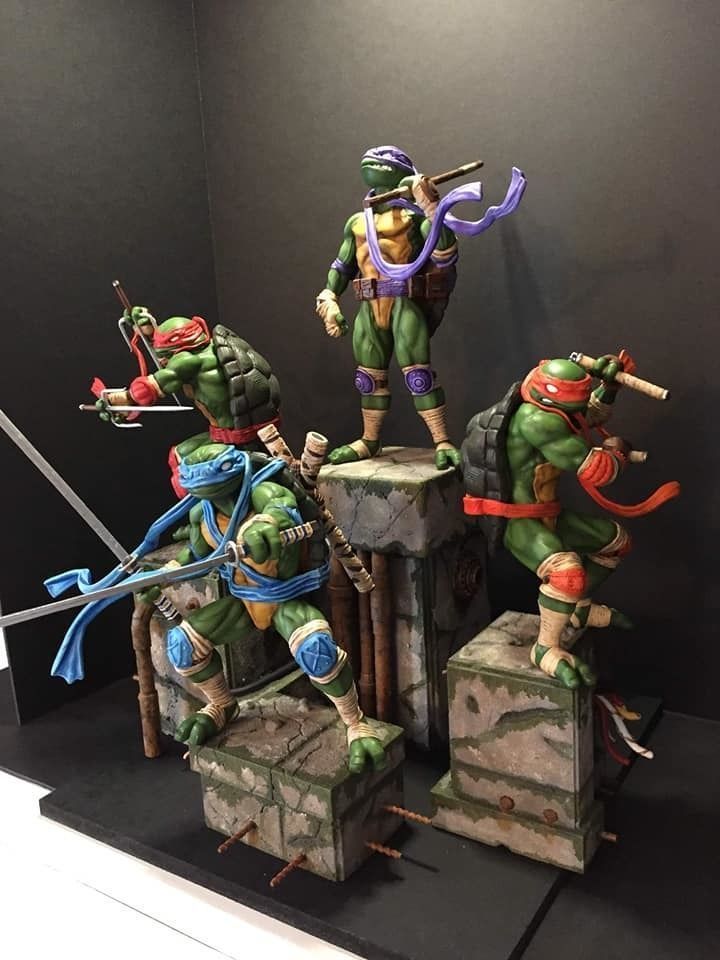 Fan Art - TMNT Diorama Set 3D print model_2