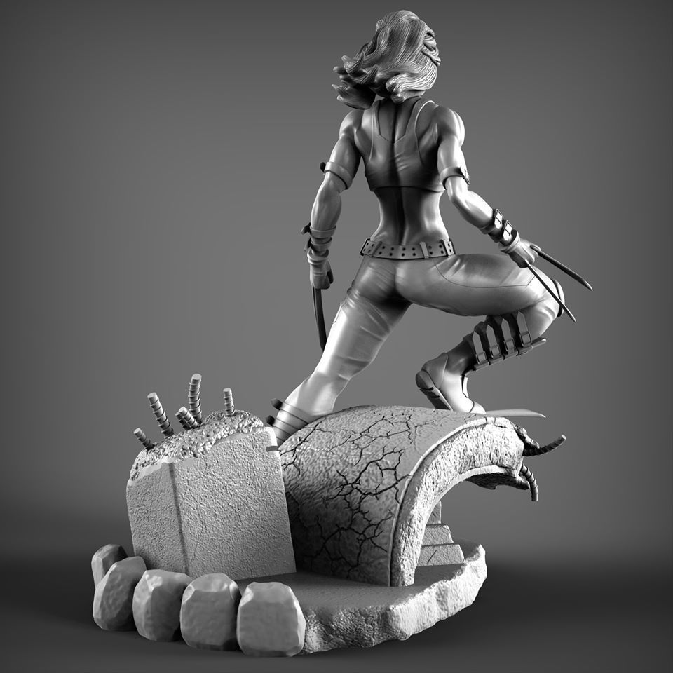 Fan Art - Laura Kinney - X23 3D print model_3