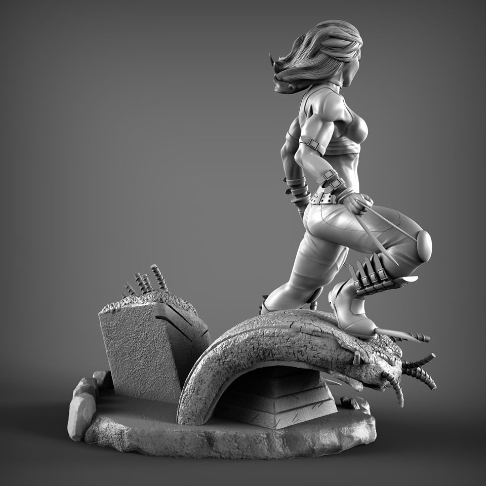 Fan Art - Laura Kinney - X23 3D print model_2