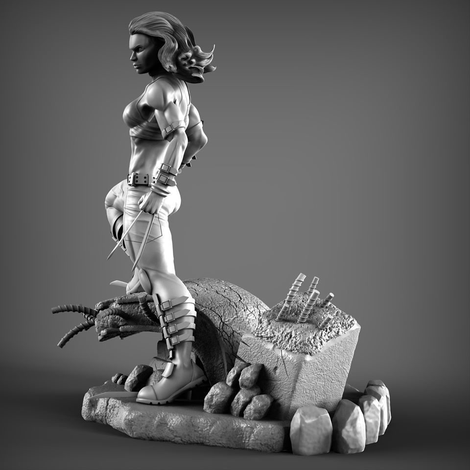 Fan Art - Laura Kinney - X23 3D print model_1