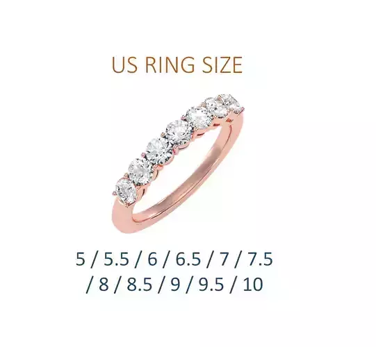 Women band ring 3dm 10size stl render detail  3D print model