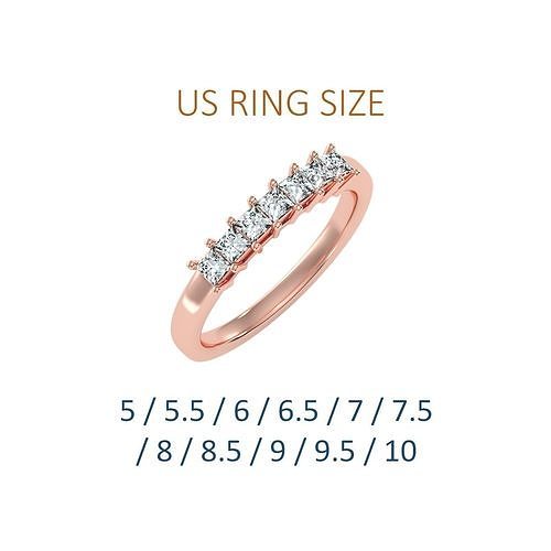 Women band ring 3dm 10size stl render detail  3D print model