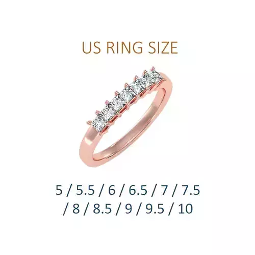 Women band ring 3dm 10size stl render detail  3D print model