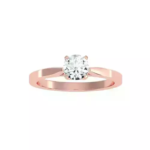 Women solitaire ring 3dm 10size stl render detail 