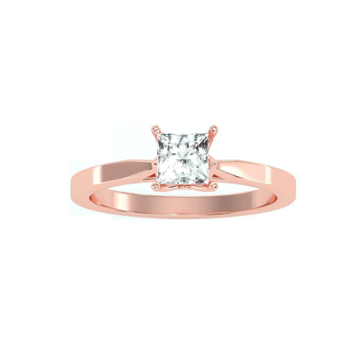 Women solitaire ring 3dm 10size stl render detail 3D print model_14