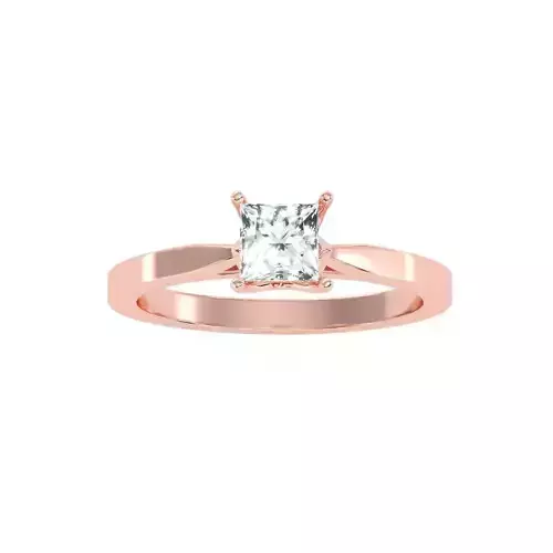 Women solitaire ring 3dm 10size stl render detail 