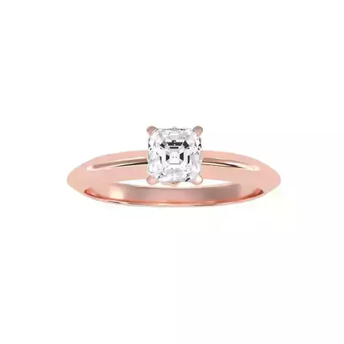 Women solitaire ring 3dm 10size stl render detail 