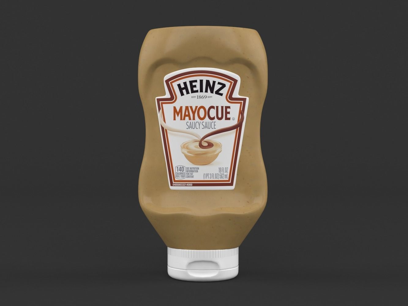 Heinz Mayomust Mayonnaise 3D model CGTrader