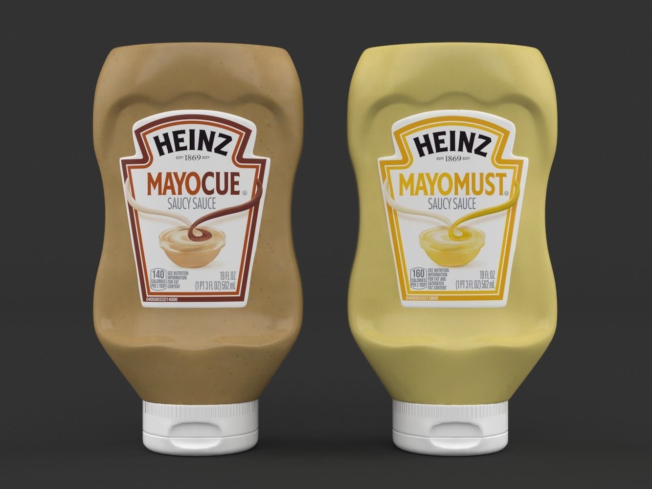 Heinz Mayomust Mayonnaise 3D model | CGTrader