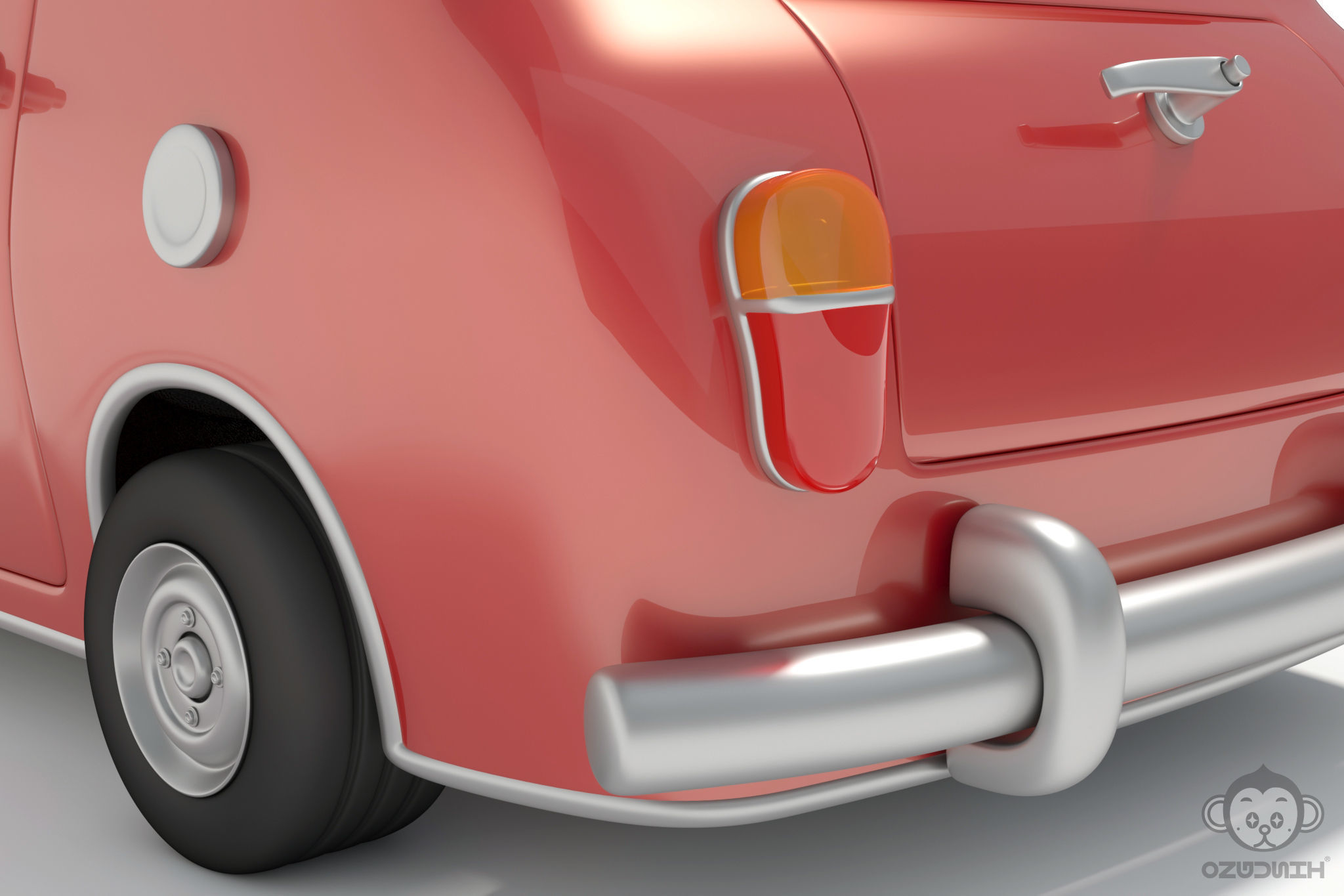 Toy car 3D model_9