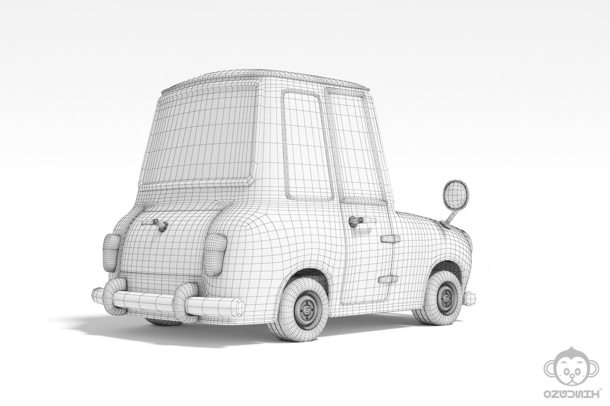 Toy car 3D model_16