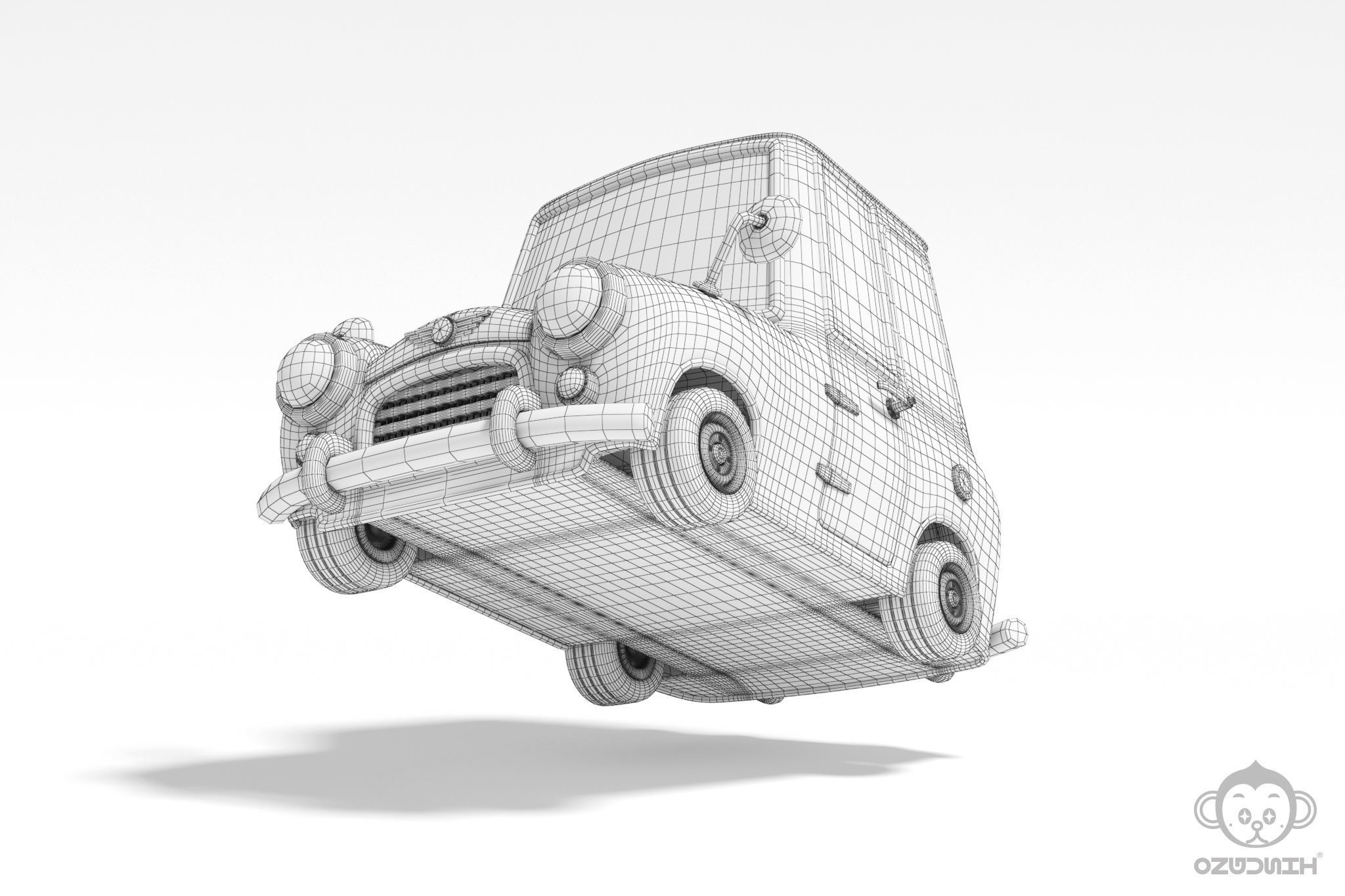 Toy car 3D model_20