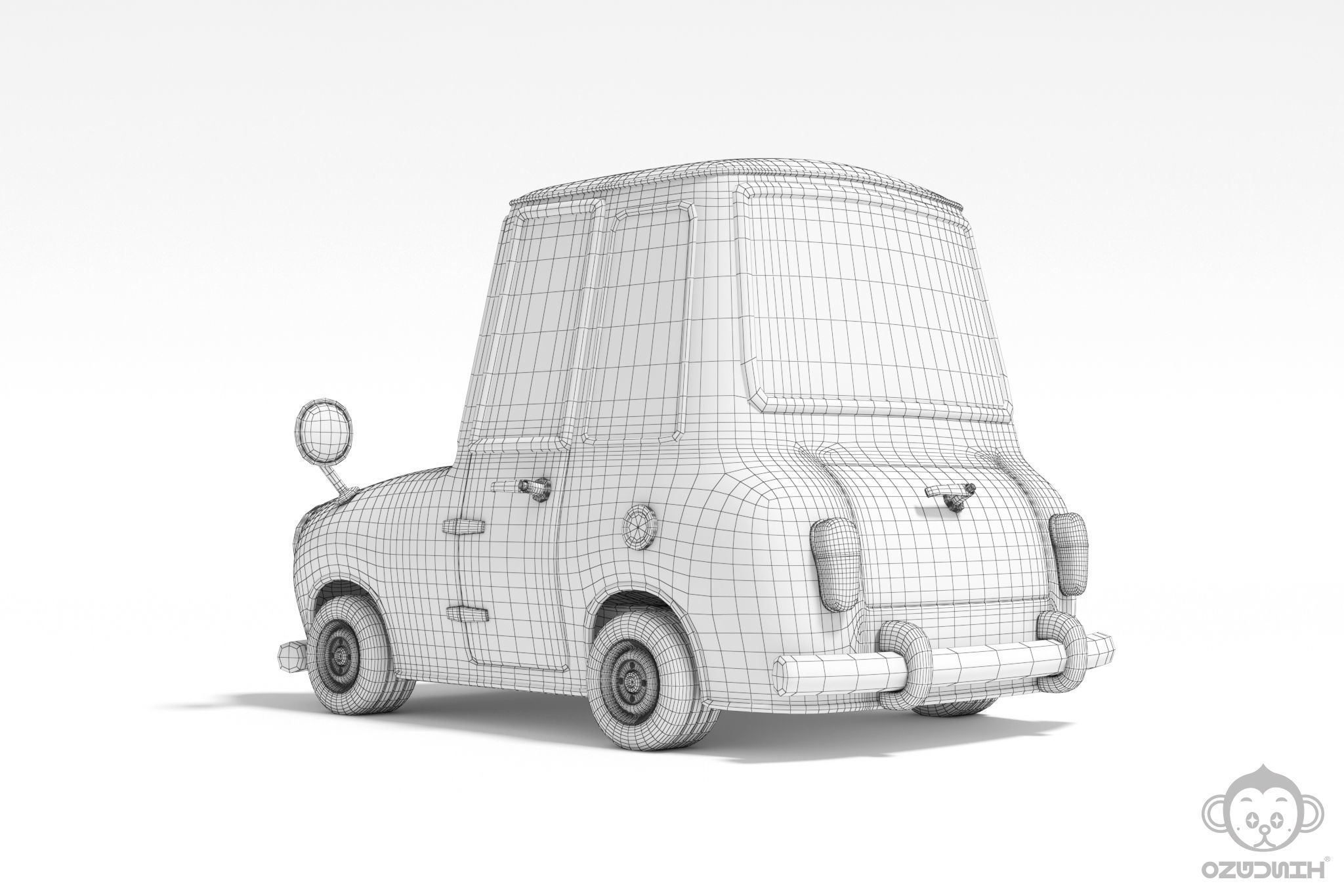 Toy car 3D model_17