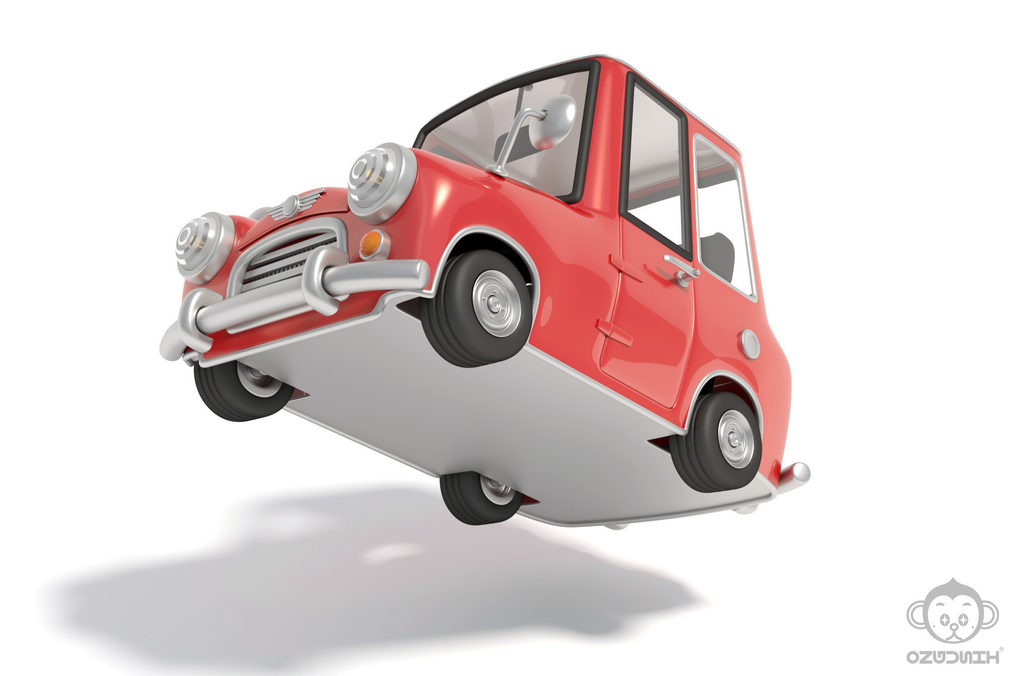 Toy car 3D model_7