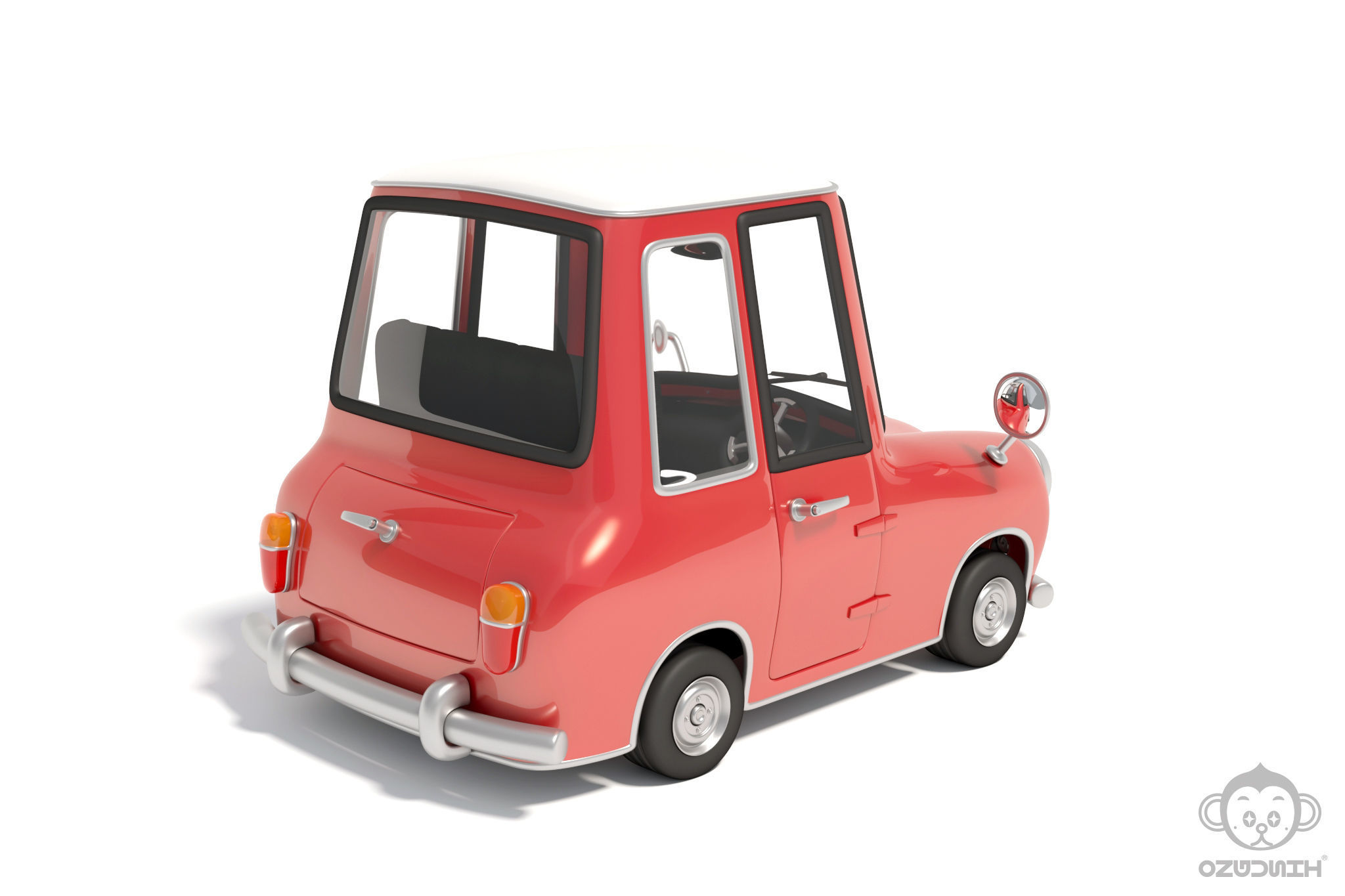 Toy car 3D model_4