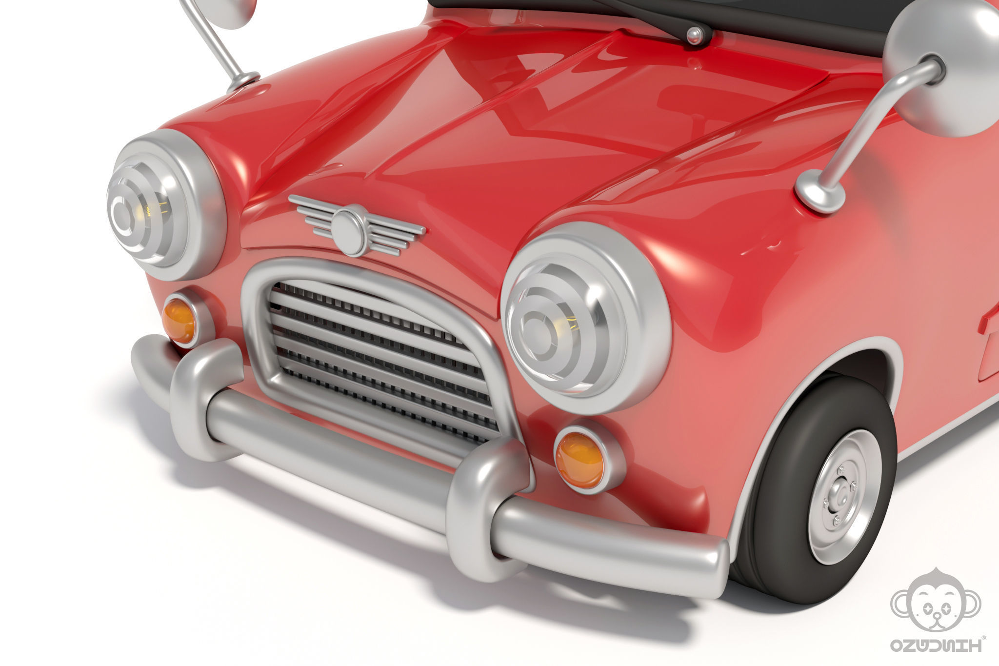Toy car 3D model_8