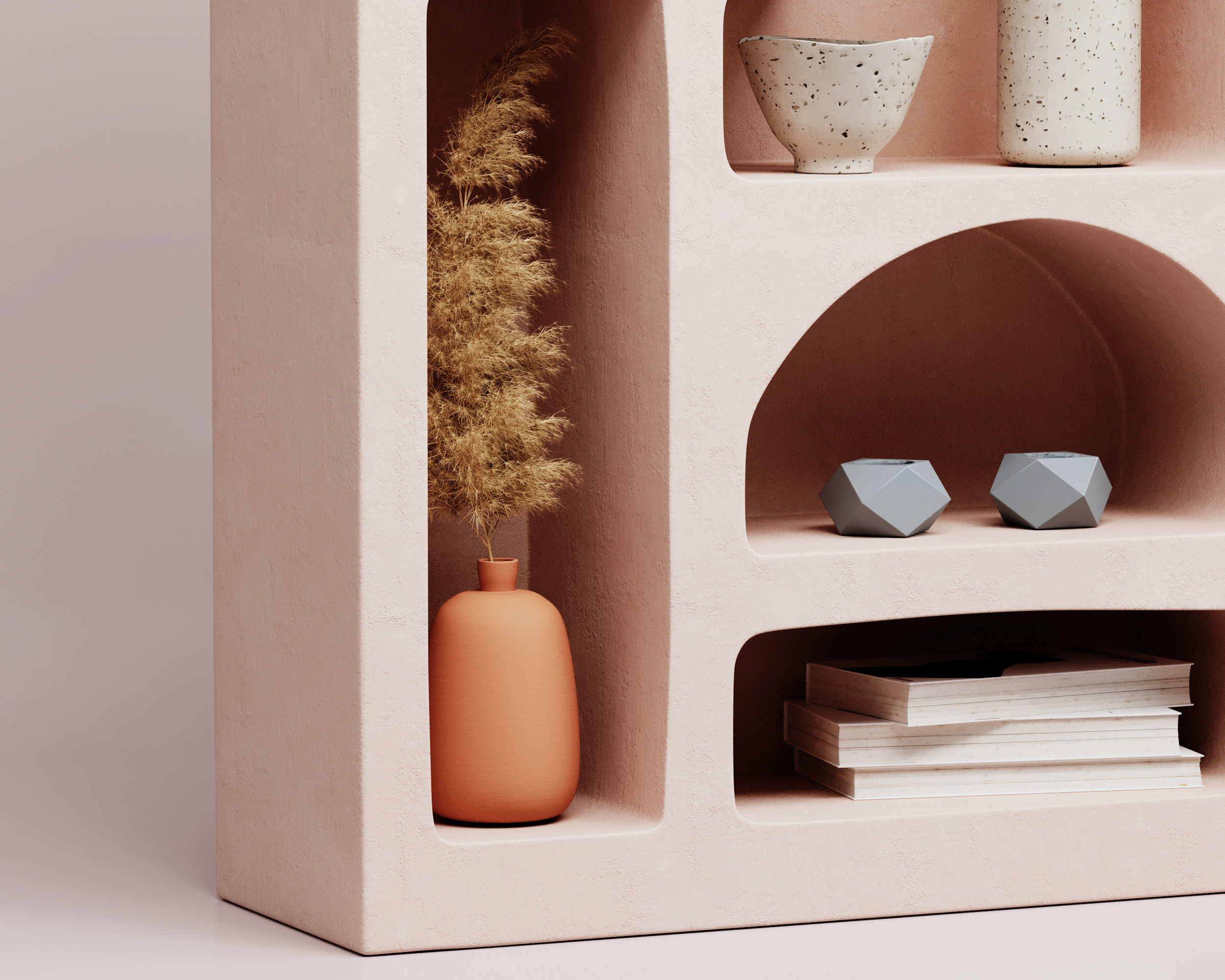 Isobel Bookshelf 3D model_2