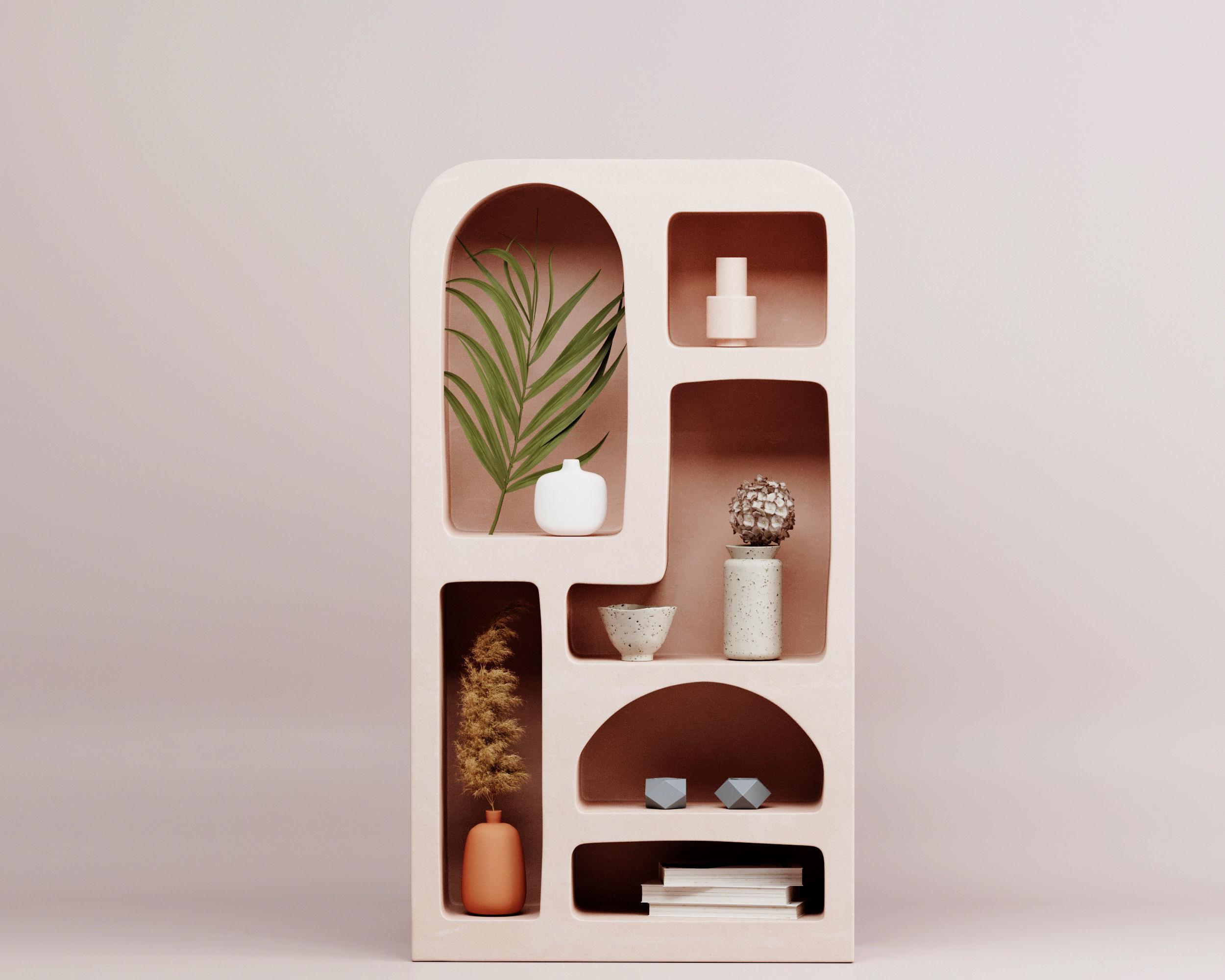 Isobel Bookshelf 3D model_1