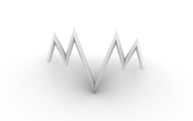 MuM Logo 3D print model