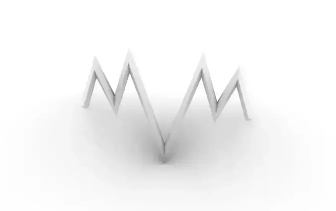 MuM Logo 3D print model