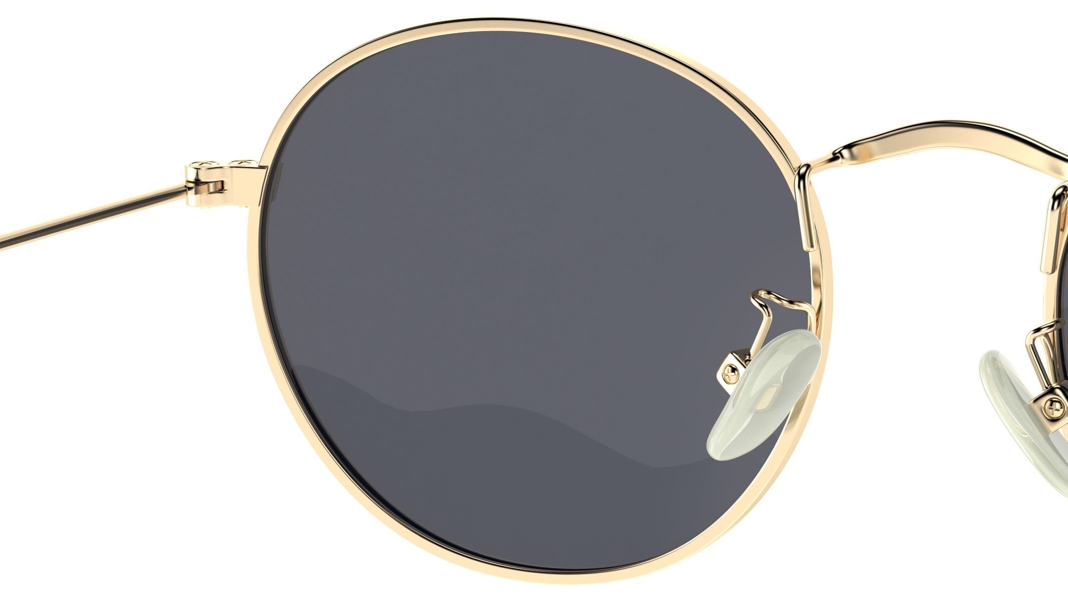 Round Polarized Sunglasses 3D model CGTrader