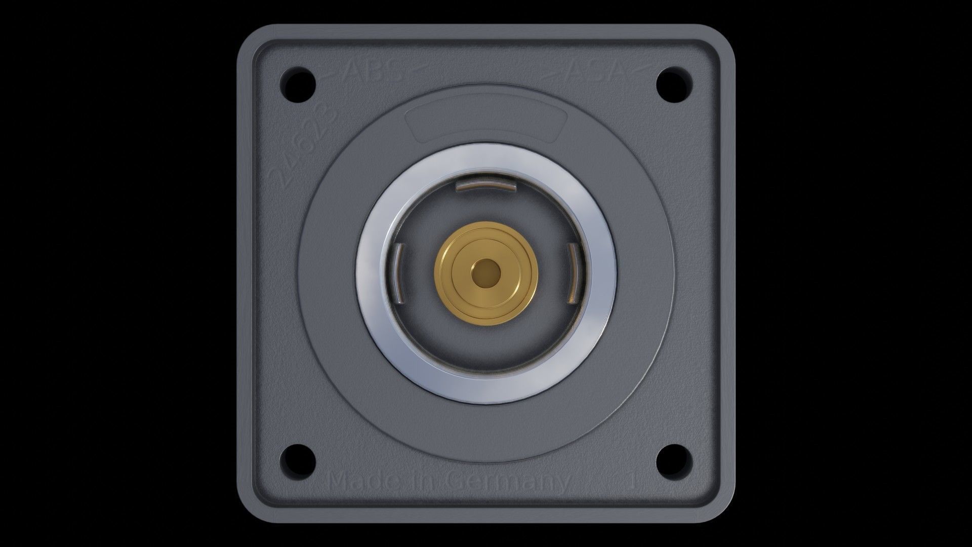 charging unit 3D model_1