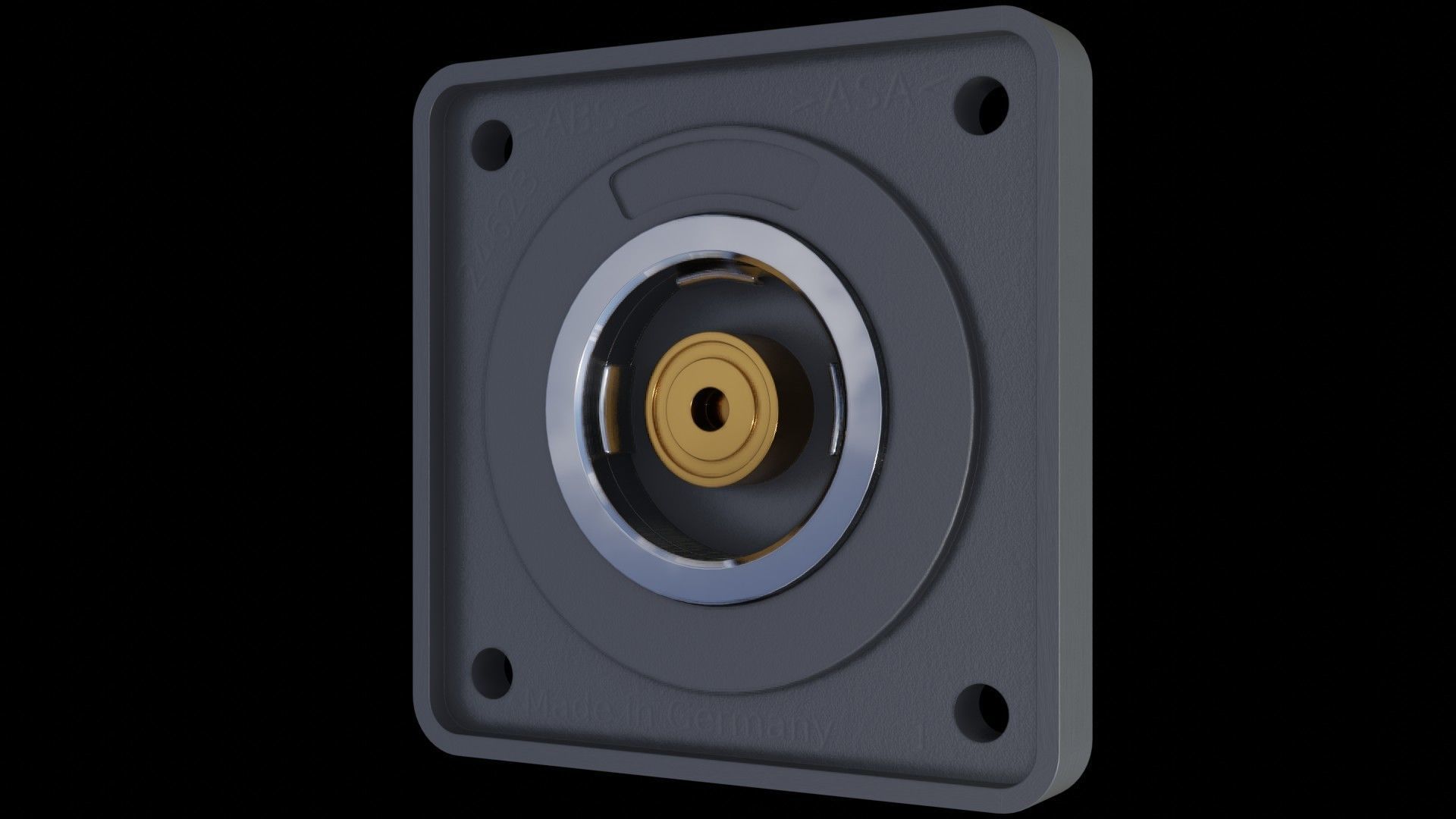 charging unit 3D model_2