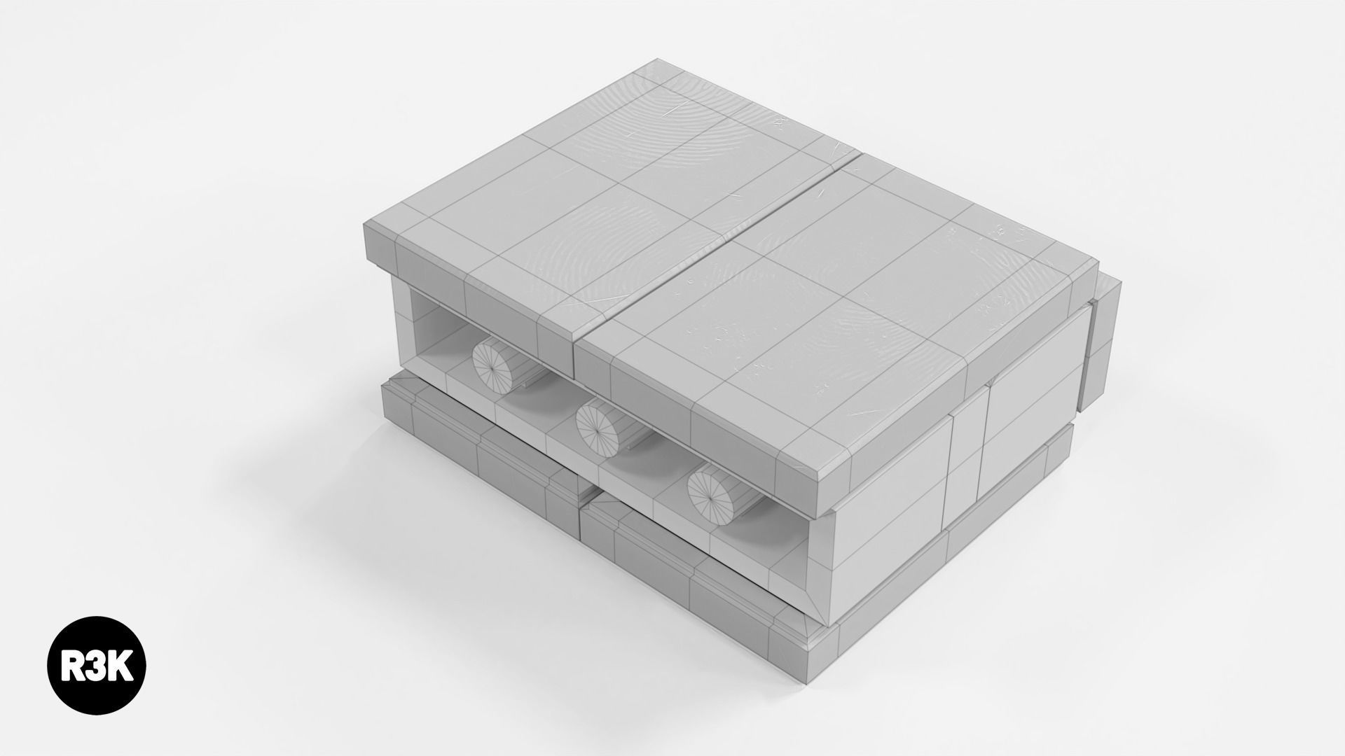 LEGO Brick Apple Pencil and Book Minibuild 3D model_6