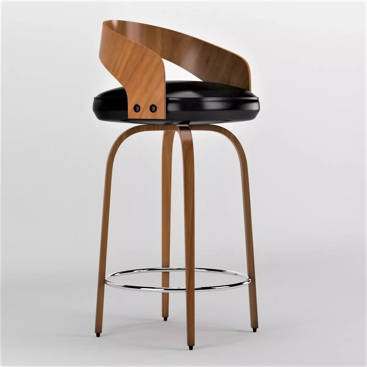 Bar stool Free 3D model