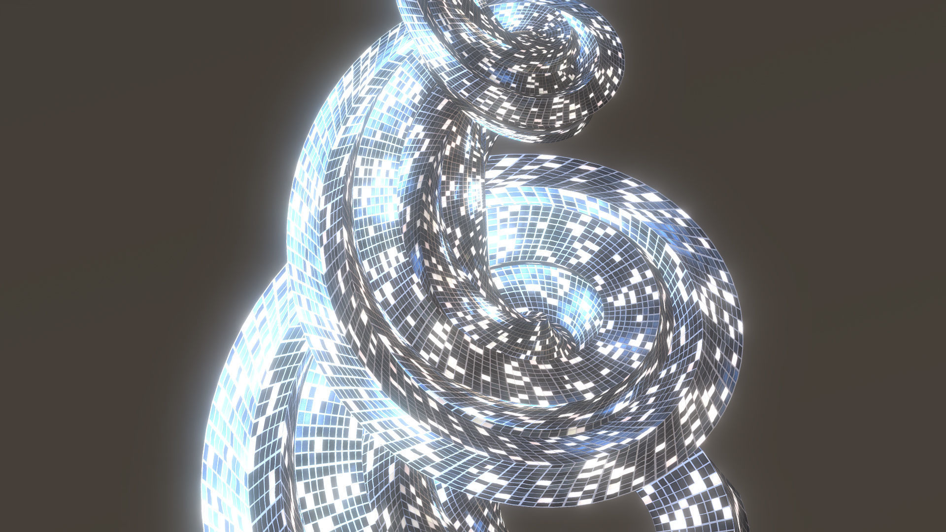 Sci Fi Tower 4 3D model_3