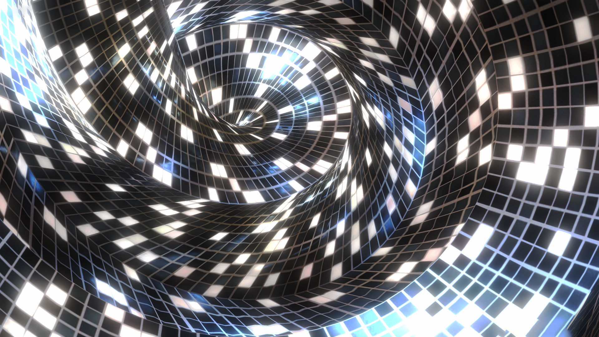 Sci Fi Tower 4 3D model_5