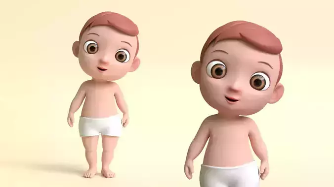 Cartoon Baby Boy