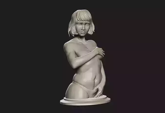 Lust Girl 3D print model