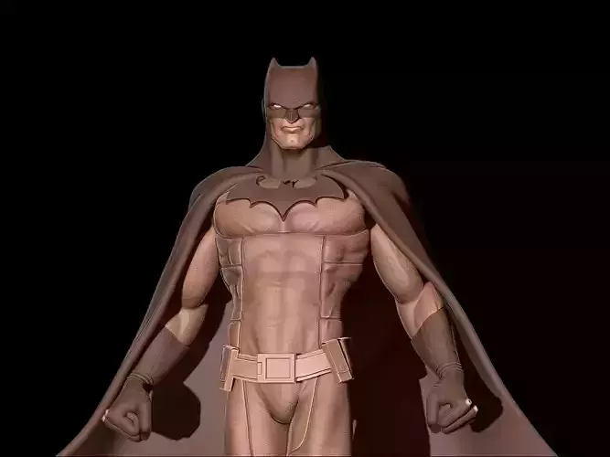 Fanart Batman - Dark Knight - Statue 3D print model