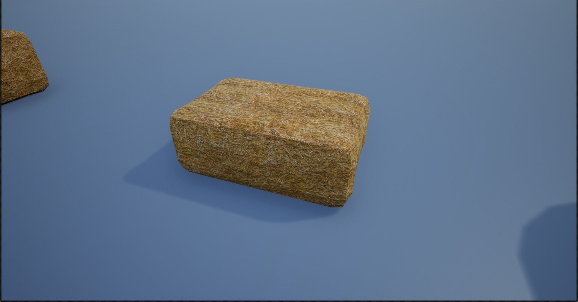Lowpoly Hay Stacks Low-poly 3D model_11
