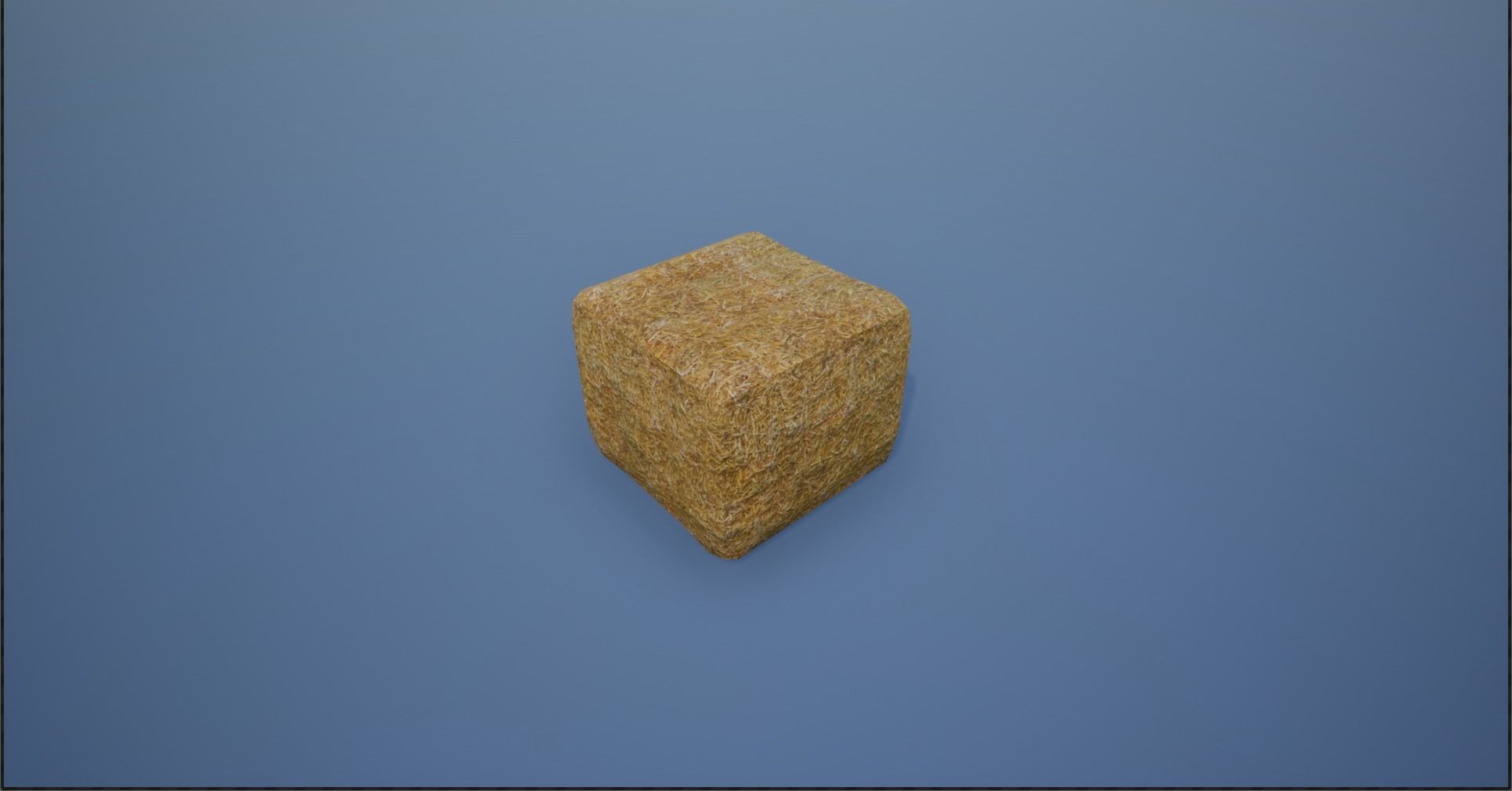 Lowpoly Hay Stacks Low-poly 3D model_10