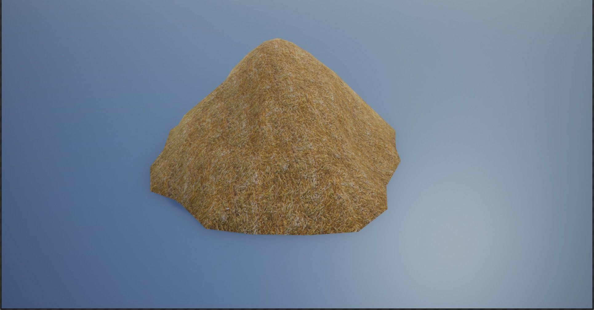 Lowpoly Hay Stacks Low-poly 3D model_18