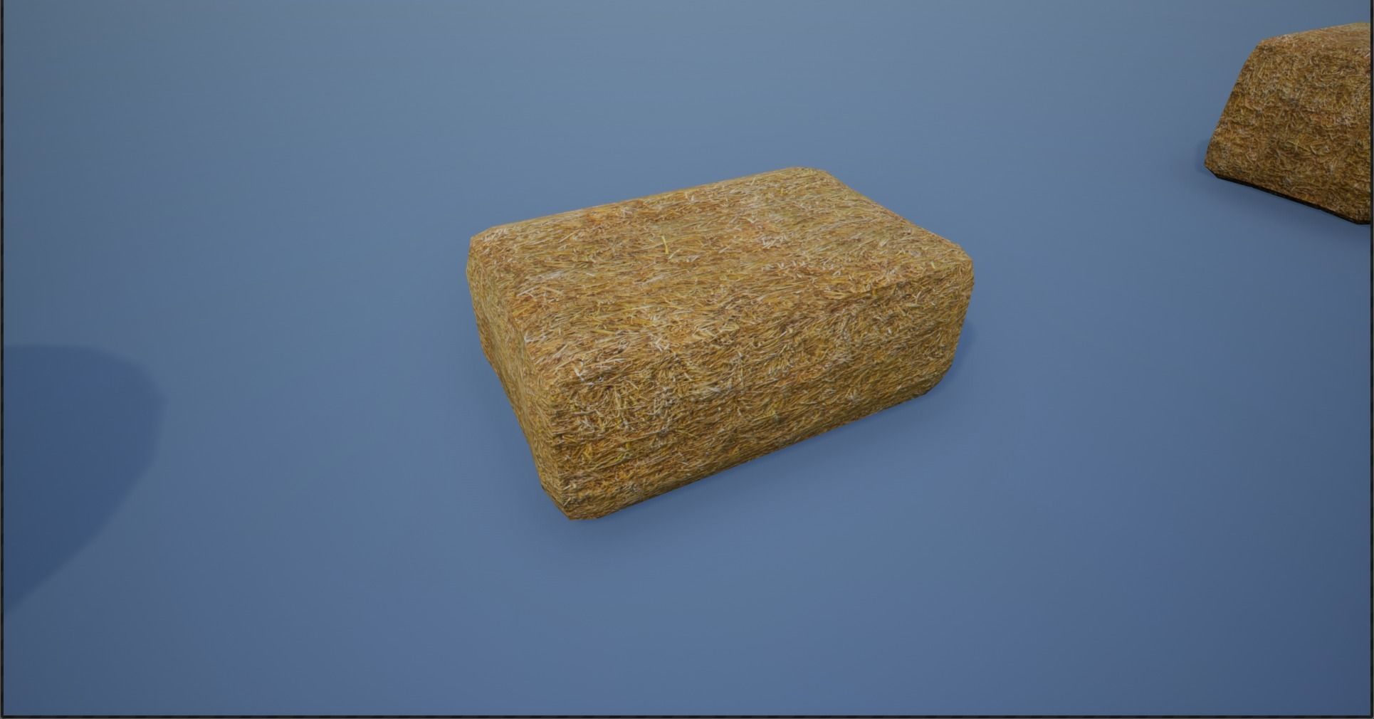 Lowpoly Hay Stacks Low-poly 3D model_13
