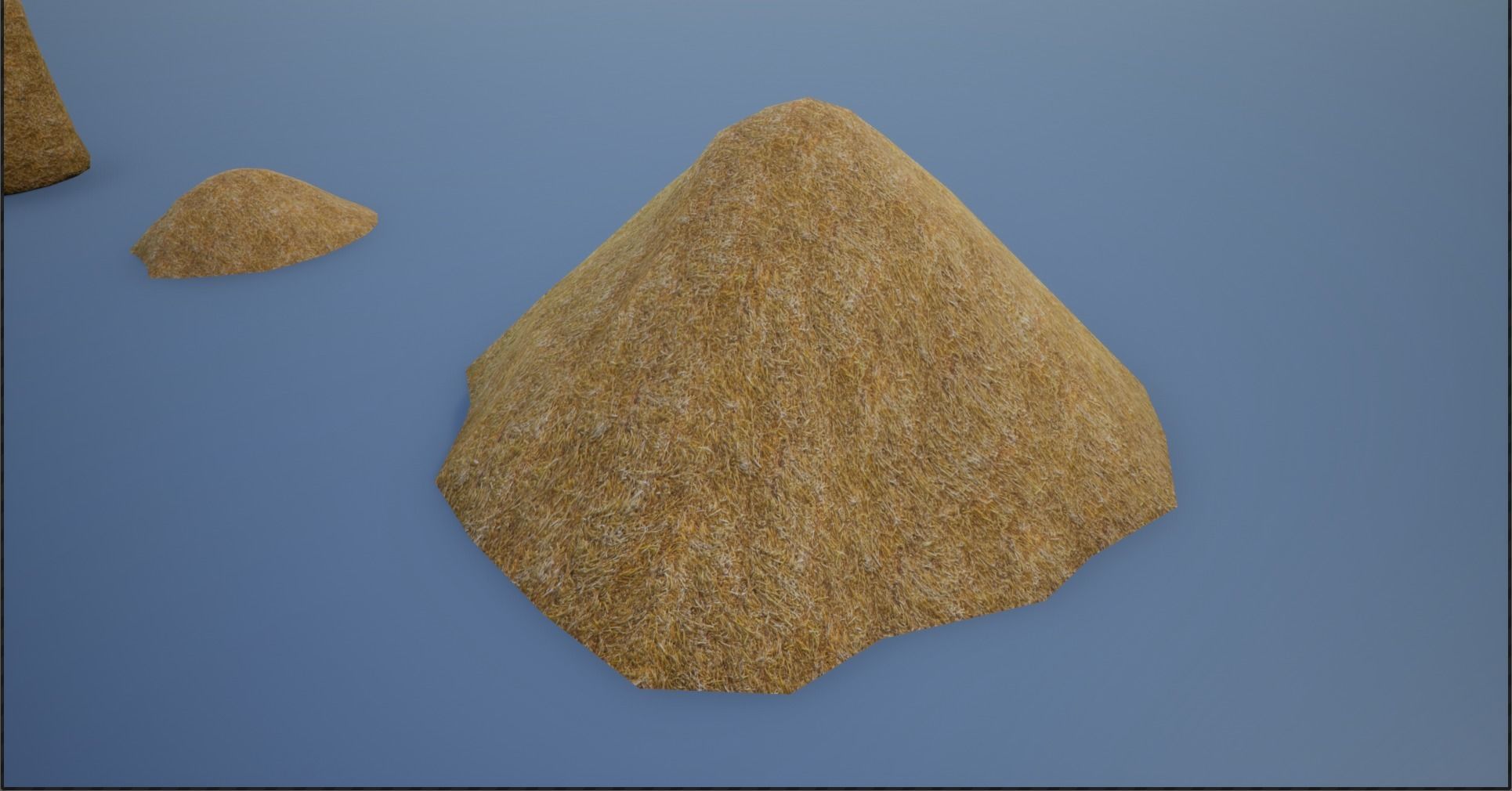 Lowpoly Hay Stacks Low-poly 3D model_19