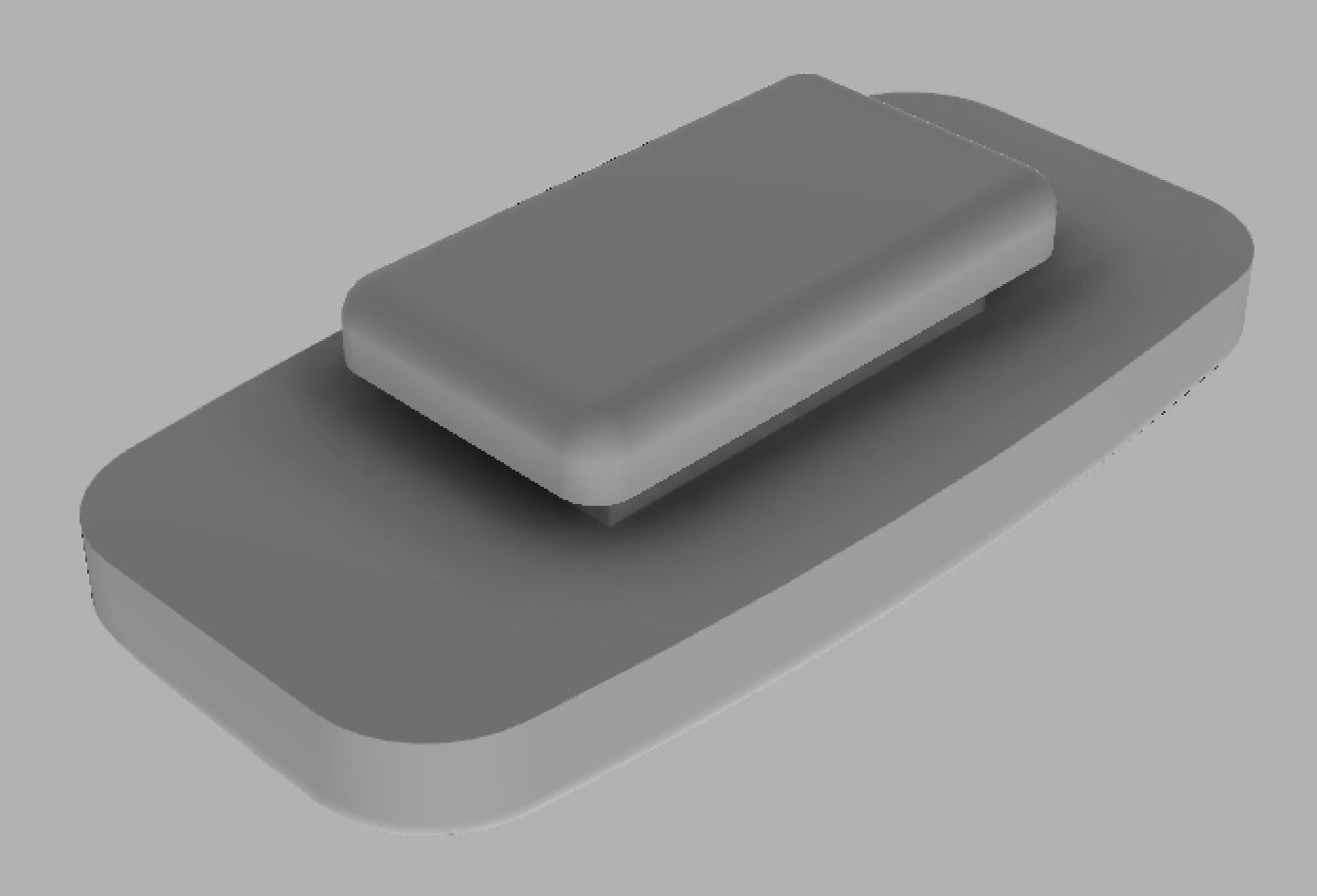 Eyeglass glasses nose pads 3D print model_1