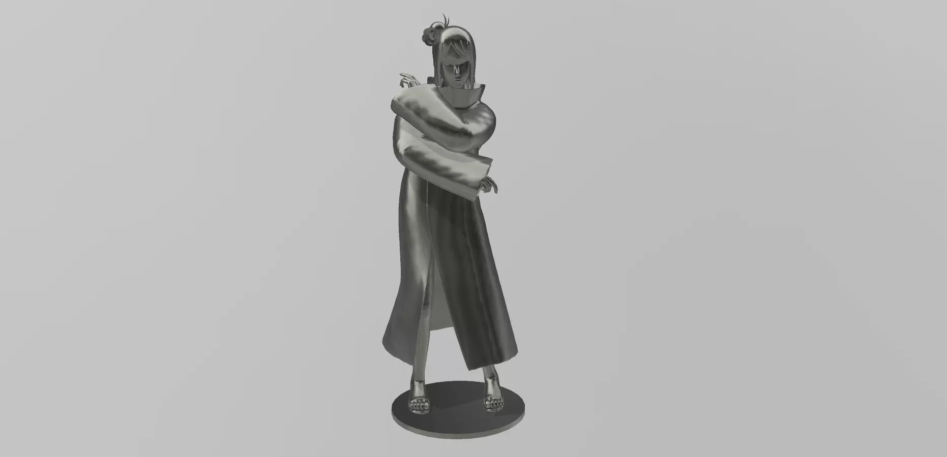 Konan from Naruto Shippuden 3D print model_0