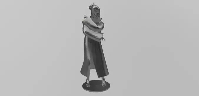 Konan from Naruto Shippuden 3D print model